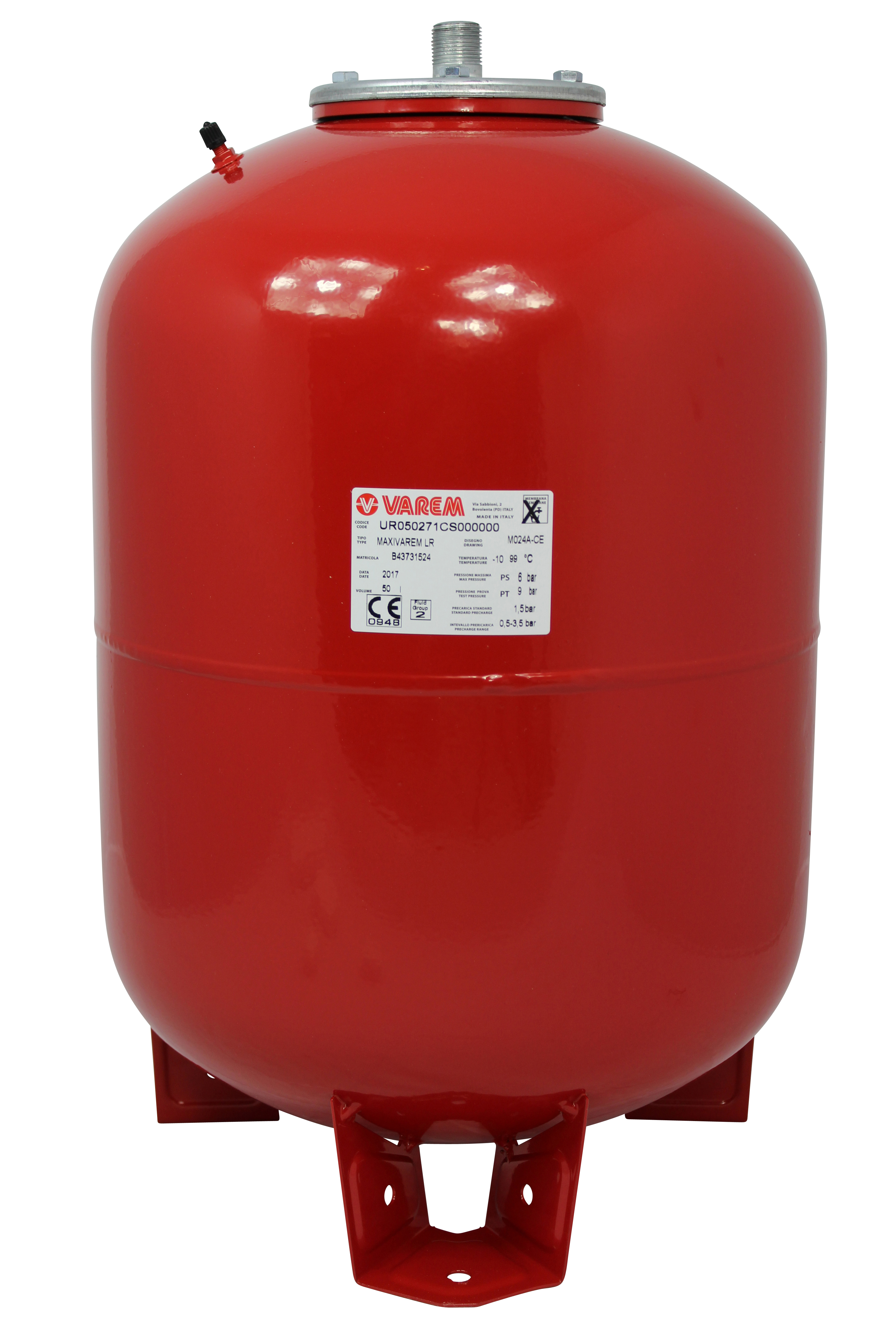 Varem Heizung Ausdehnungsgefäße